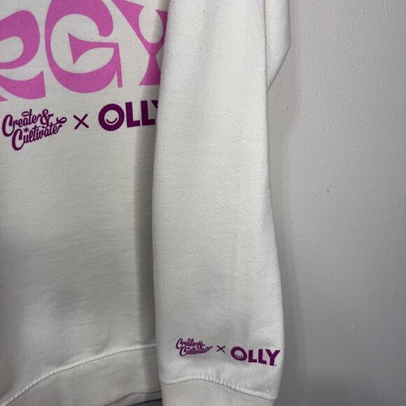 Create & Cultivate x OLLY " BIG VAGINA ENERGY" Crewneck Oversized Sweater S - Picture 7 of 8
